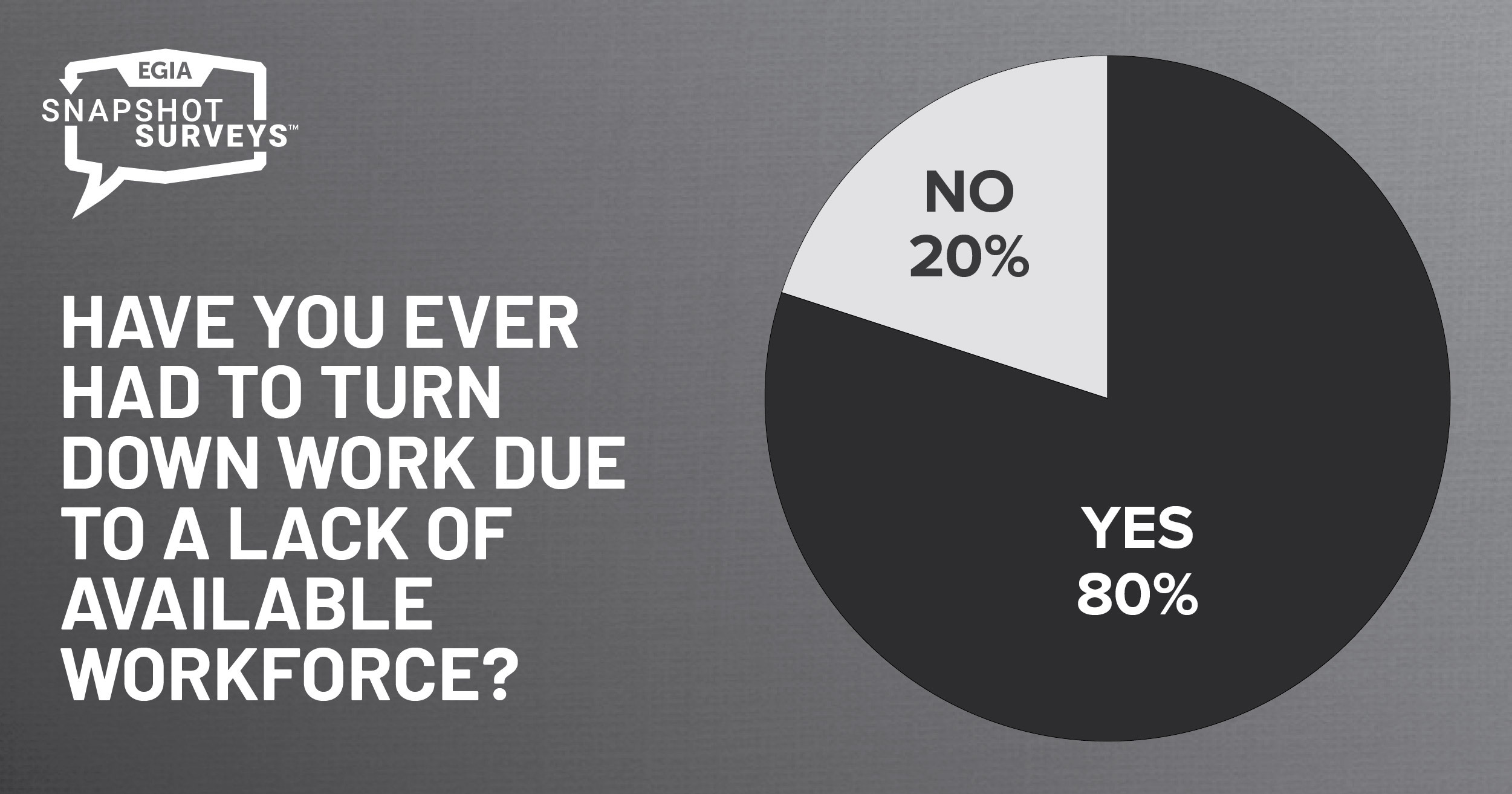EGIA Snapshot Survey - Expanding Your Workforce